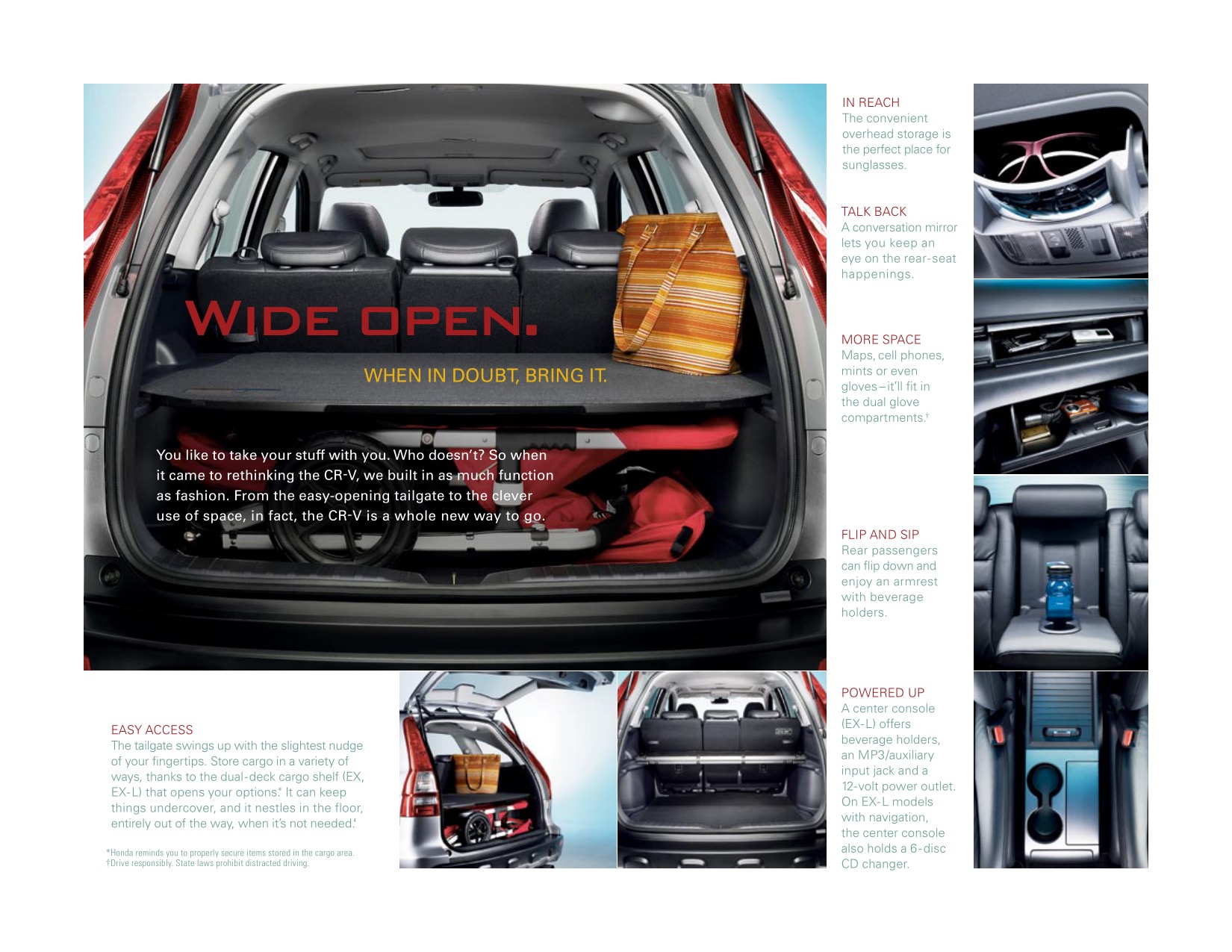 2007 Honda CR-V Brochure Page 11